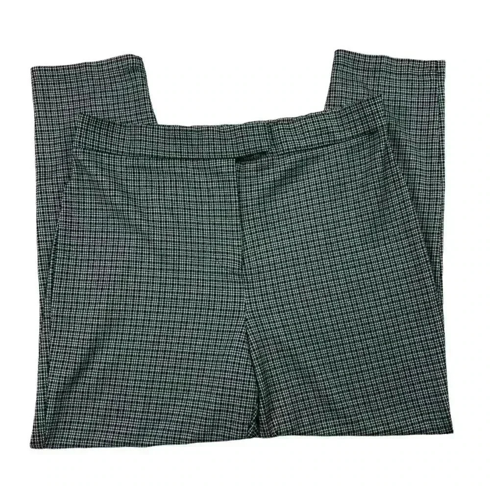 Wild Fable Mini Houndstooth Stretchy Classic Chic Pants Women's Size Large